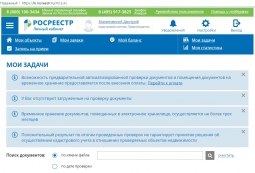 Росреестр отчитался о работе сервисов "личный кабинет" правообладателя и кадастрового инженера