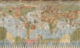 Опубликован атлас мира 1587 года, считающийся самым большим и подробным среди аналогов того периода