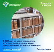 В 2022 году калужане запрашивали в Государственном фонде данных преимущественно материалы межевания В 2022 году калужане запрашивали в Государственном фонде данных преимущественно материалы межевания
